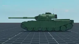 Centurion Mk.10, left, in Multicrew Tank Combat