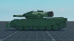Centurion Mk.5 AVRE, left, in Multicrew Tank Combat
