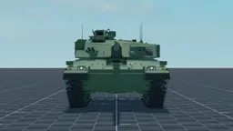 Challenger 1, front, in Multicrew Tank Combat