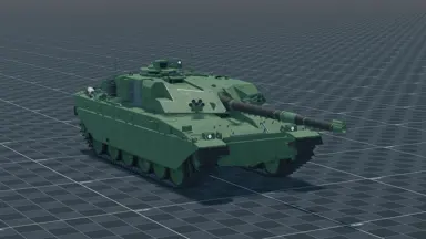 Challenger 1, perspective, in Multicrew Tank Combat