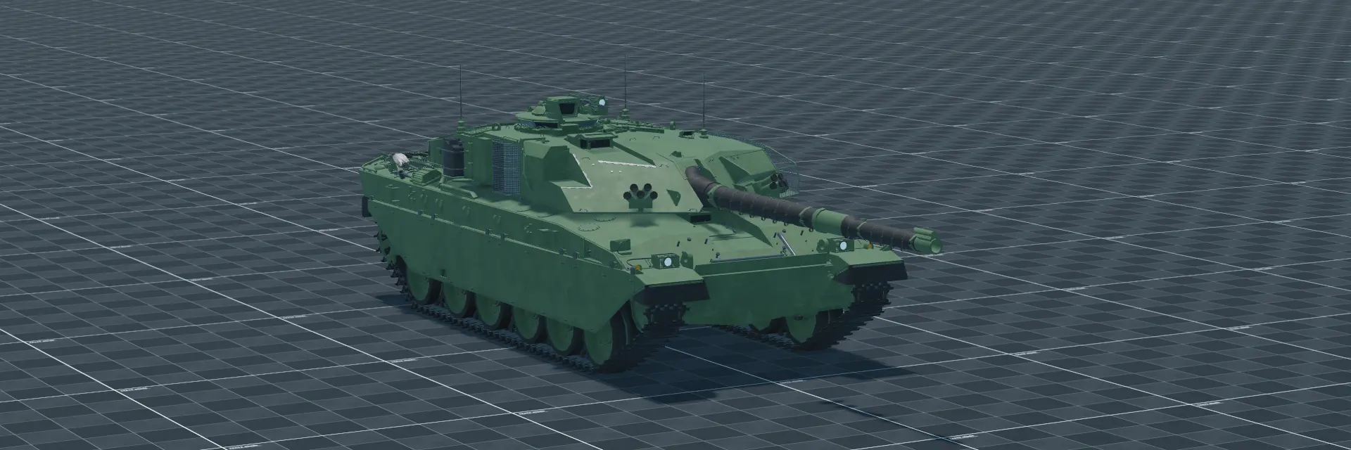 Challenger 1, perspective banner, in Multicrew Tank Combat