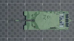 Challenger 1, top, in Multicrew Tank Combat