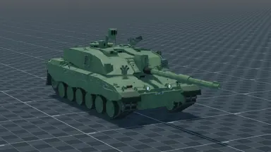 Challenger 2 Medusa, perspective, in Multicrew Tank Combat