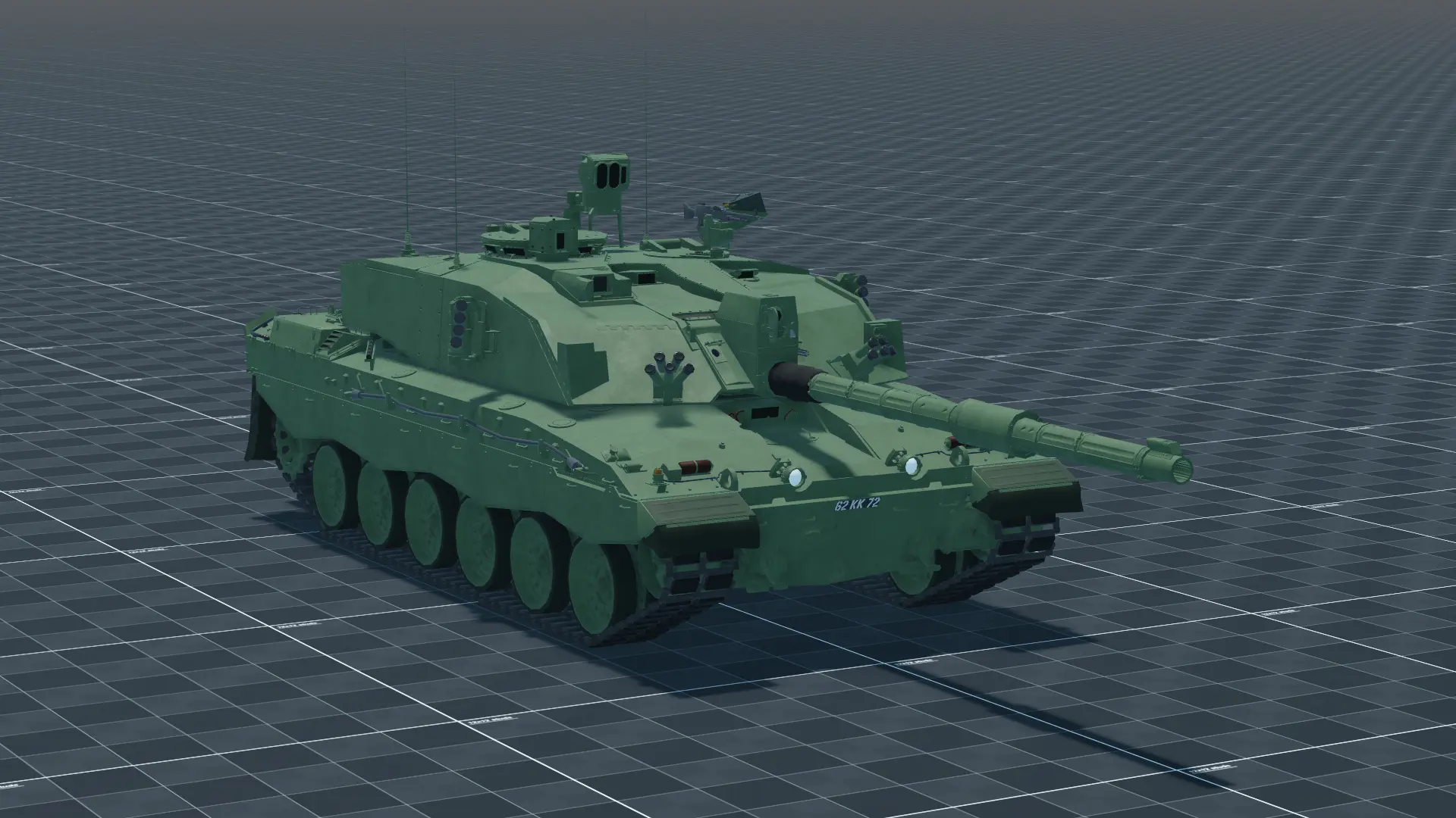 Challenger 2 Medusa, perspective, in Multicrew Tank Combat