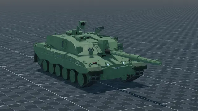 Challenger 2 Medusa, perspective, in Multicrew Tank Combat