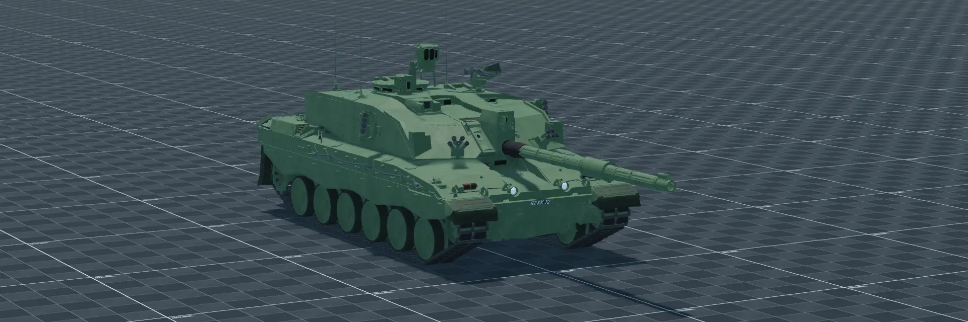 Challenger 2 Medusa, perspective banner, in Multicrew Tank Combat