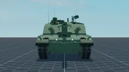 Challenger 2, front, in Multicrew Tank Combat