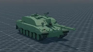 Challenger 2, perspective, in Multicrew Tank Combat