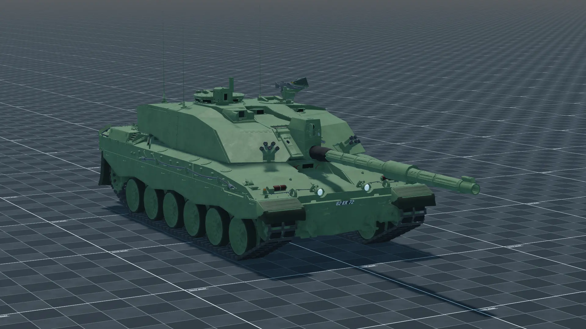 Challenger 2, perspective, in Multicrew Tank Combat