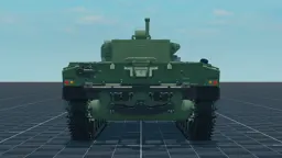 Challenger Falcon, back, in Multicrew Tank Combat