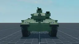 Challenger Falcon, front, in Multicrew Tank Combat