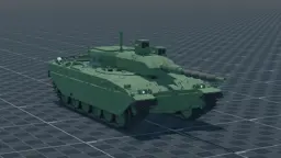 Challenger Falcon, perspective, in Multicrew Tank Combat