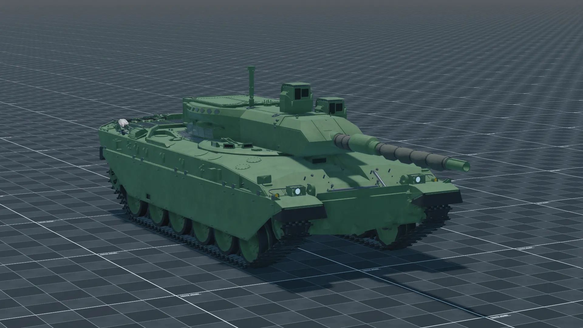 Challenger Falcon, perspective, in Multicrew Tank Combat