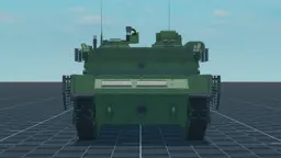 Cheonma-2, back, in Multicrew Tank Combat
