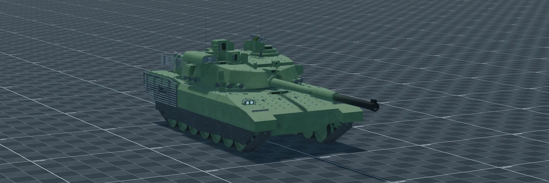 Cheonma-2, perspective banner, in Multicrew Tank Combat
