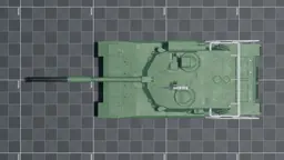 Cheonma-2, top, in Multicrew Tank Combat