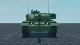 Chieftain Mk.12, front, in Multicrew Tank Combat
