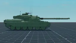 Chieftain Mk.12, right, in Multicrew Tank Combat