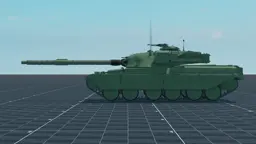 Chieftain Mk.5, left, in Multicrew Tank Combat