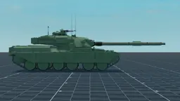 Chieftain Mk.5, right, in Multicrew Tank Combat