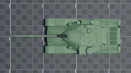 Chieftain Mk.5, top, in Multicrew Tank Combat