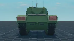 Churchill AVRE, back, in Multicrew Tank Combat