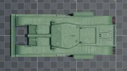 Churchill AVRE, top, in Multicrew Tank Combat