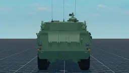 Class 3(P), back, in Multicrew Tank Combat