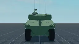 Class 3(P), front, in Multicrew Tank Combat