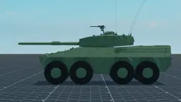 Class 3(P), left, in Multicrew Tank Combat