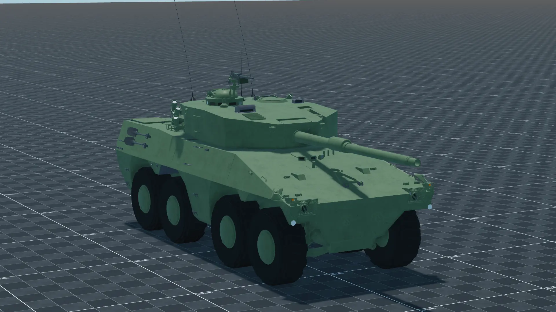 Class 3(P), perspective, in Multicrew Tank Combat