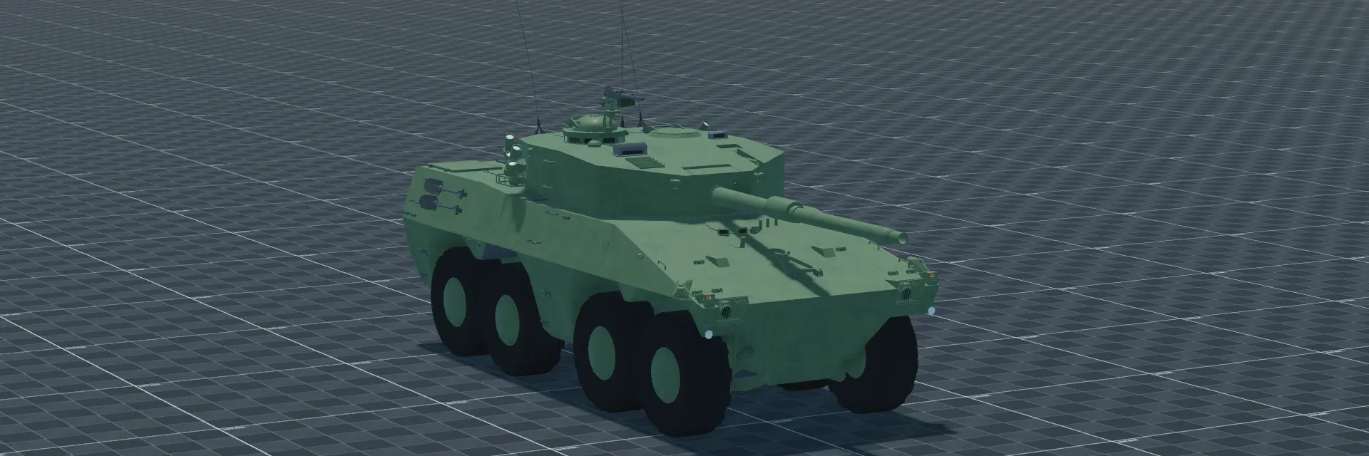 Class 3(P), perspective banner, in Multicrew Tank Combat