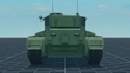 Comet Mk.1, back, in Multicrew Tank Combat