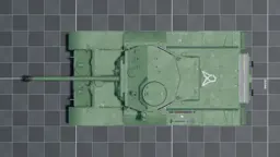 Comet Mk.1, top, in Multicrew Tank Combat