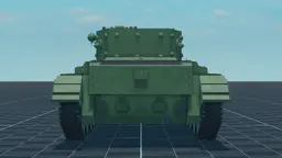Cromwell V, back, in Multicrew Tank Combat