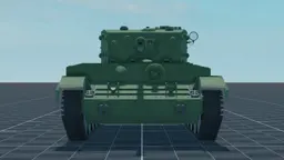 Cromwell V, front, in Multicrew Tank Combat