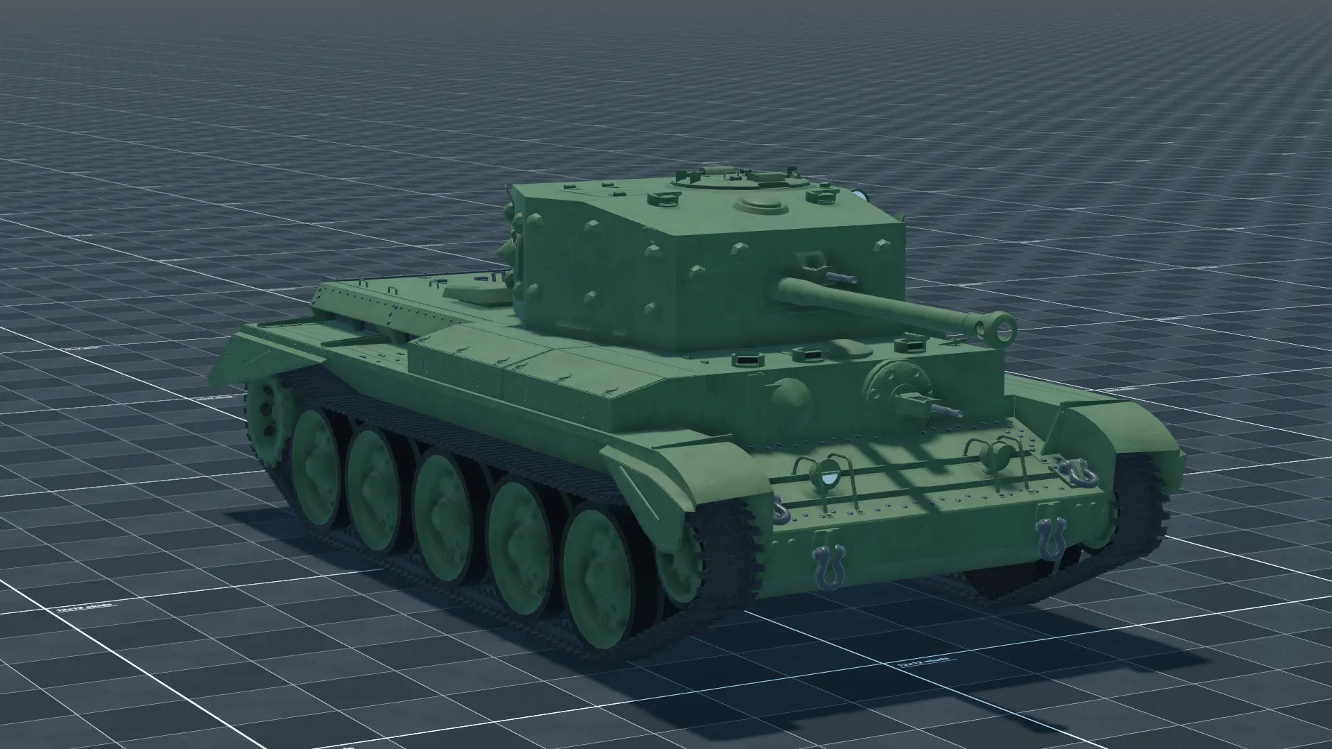 Cromwell V, perspective, in Multicrew Tank Combat