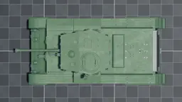 Cromwell V, top, in Multicrew Tank Combat