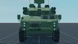 CS/SA5, front, in Multicrew Tank Combat