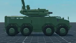 CS/SA5, right, in Multicrew Tank Combat