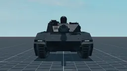 CV 90120-T Ghost, front, in Multicrew Tank Combat