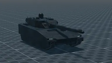 CV 90120-T Ghost, perspective, in Multicrew Tank Combat