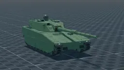 CV 90120-T, perspective, in Multicrew Tank Combat