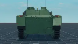 CV 9040A, back, in Multicrew Tank Combat