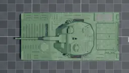 CV 9040A, top, in Multicrew Tank Combat