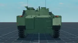 CV 9040C, back, in Multicrew Tank Combat