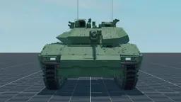 CV 9040C, front, in Multicrew Tank Combat