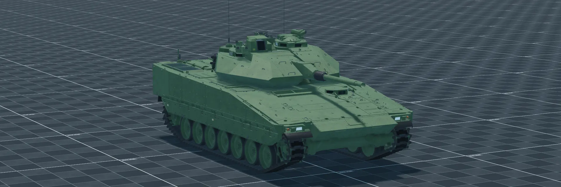 CV 9040C, perspective banner, in Multicrew Tank Combat