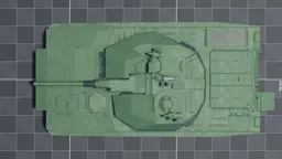 CV 9040C, top, in Multicrew Tank Combat