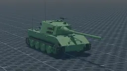 E-100 (Henschelturm), perspective, in Multicrew Tank Combat